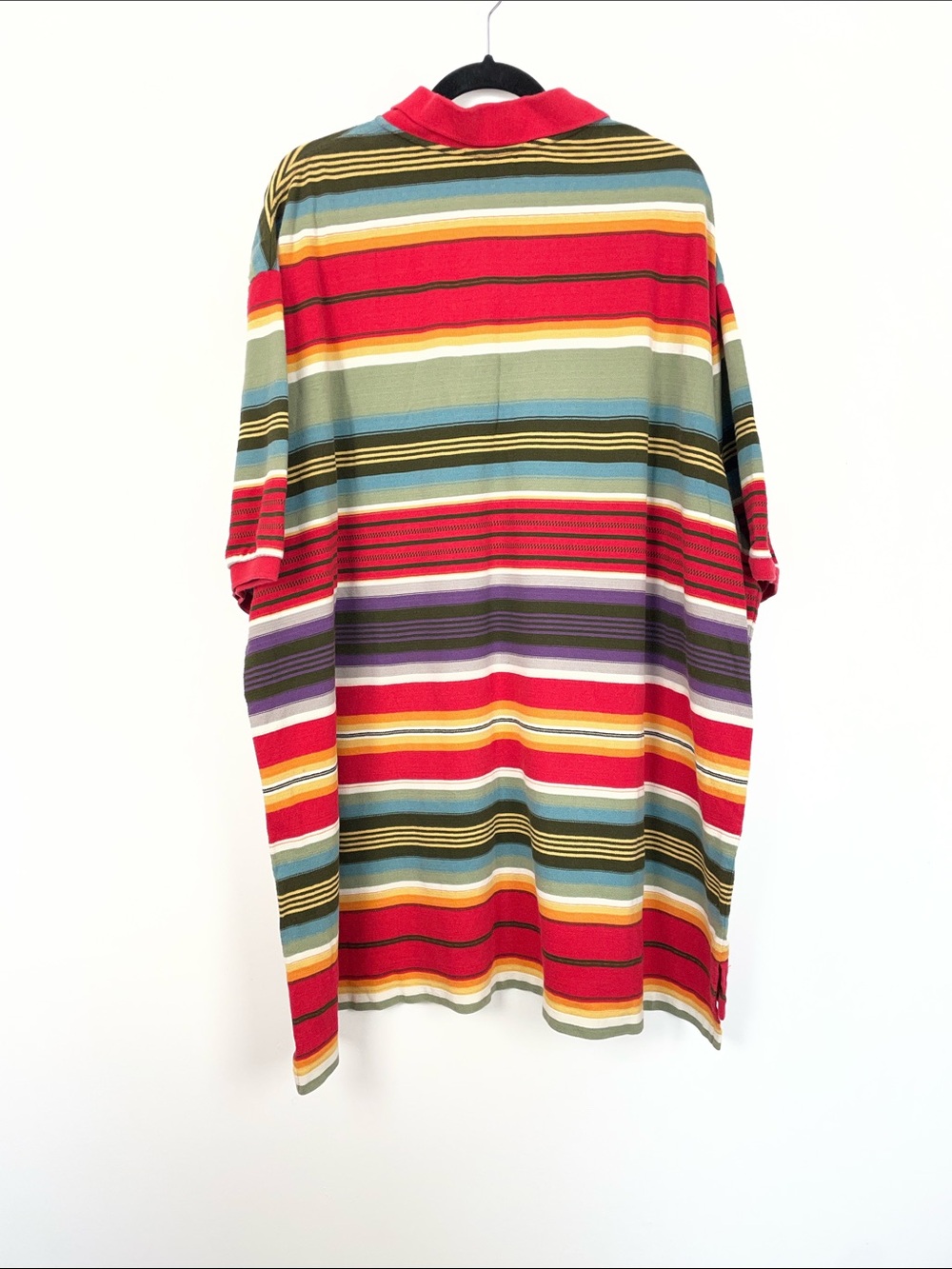 Polo Ralph Lauren Southwestern Short Sleeve Men's 4XLT Multi-Stripe Polo Shirt - Picture 5 of 7